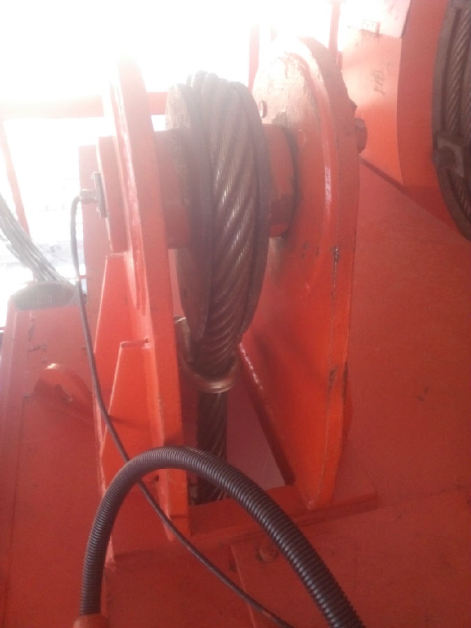 內蒙古蘭石門式起重機安全監控系統現場安裝圖十五