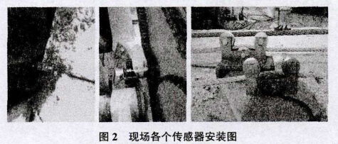現場各個傳感器安裝圖