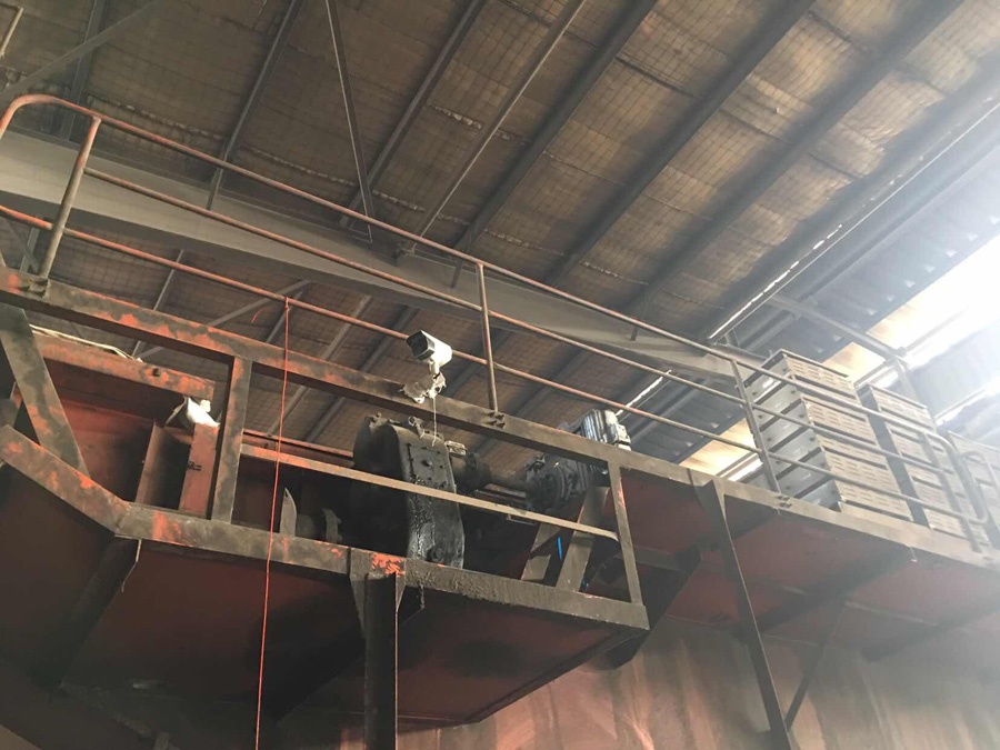 鞍山源鑫鋼鐵安裝冶金吊起重機(jī)安全監(jiān)控系統(tǒng)